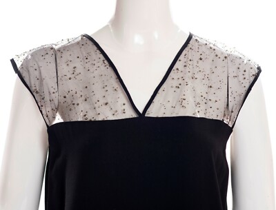 black and gold fendi dress Fendi by Karl Lagerfeld Black Blazer Dress with Embellishments – Vintage  Grace
