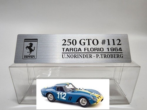 1/18 CMC Models Engraved Metal Name Plate Plaque for Ferrari Benz Porsche etc - Picture 100 of 114