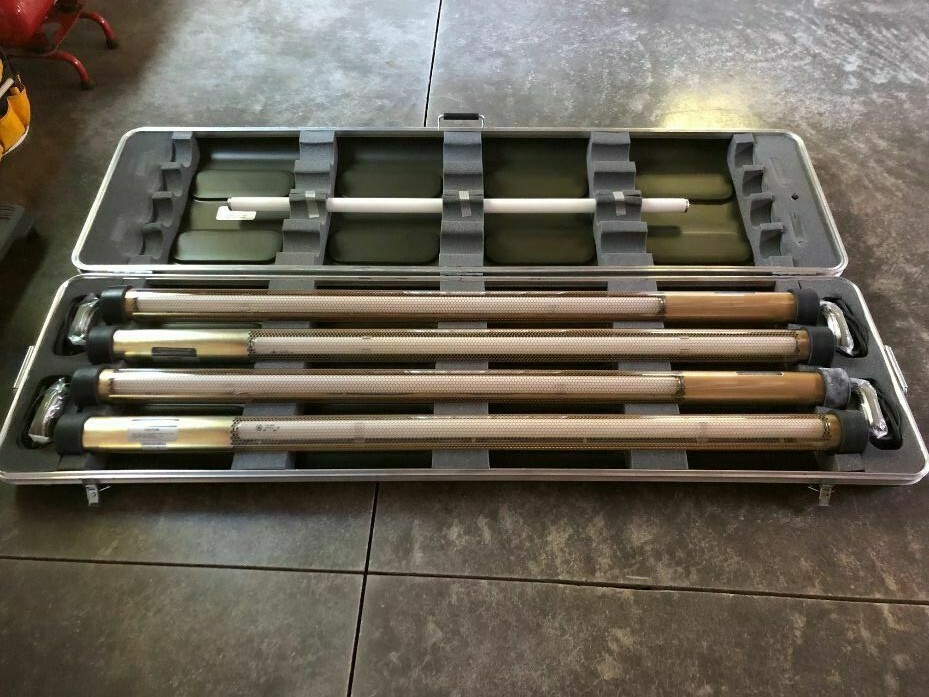 Military Tent Lighting Kit Fluorescent NIB 110V Bruce Industries Made