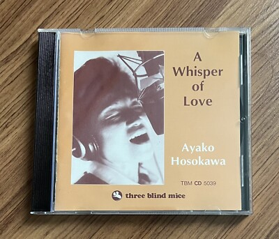 Ayako Hosokawa – A Whisper of Love, TBM CD 5039, Japan, NM | eBay
