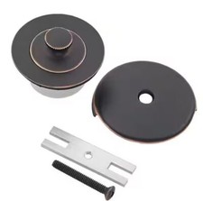 Lift and Turn Bath Drain Remodel Kit in Oil Rubbed Bronze