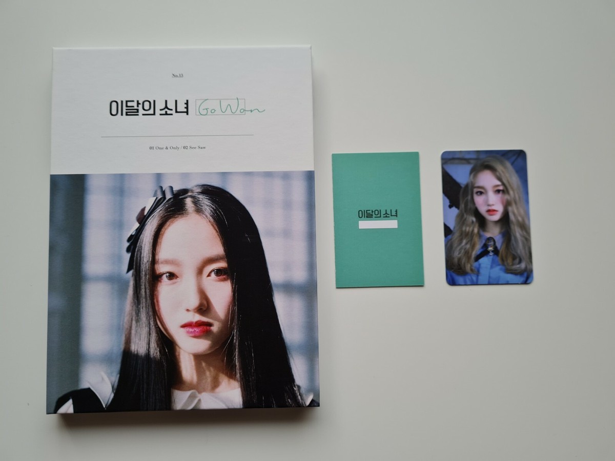 Loona First Press GoWon Solo Album- With PC | eBay UK
