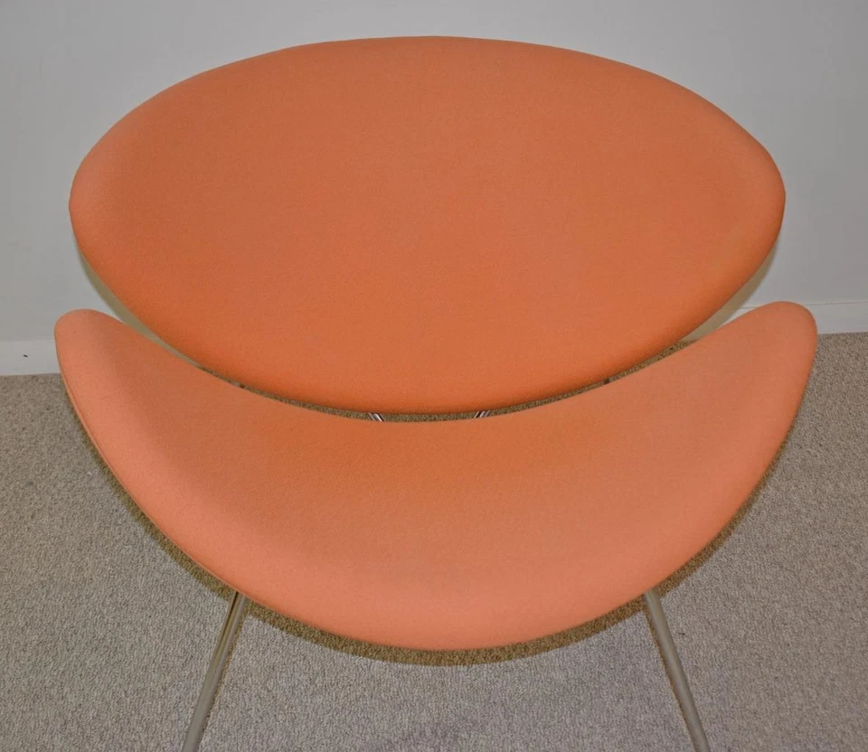 Silla MCM Orange Slice de Pierre Paulin, años 60 Foto 2 de 4