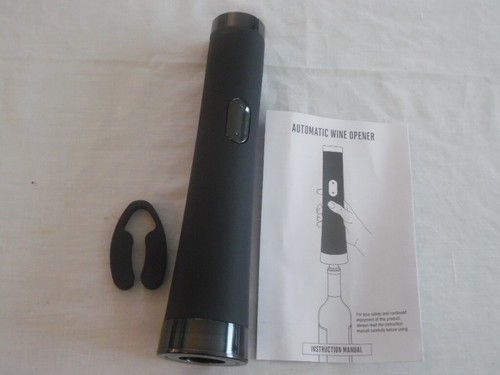 Studio Mercantile Single Button Control Electric Wine Opener with Foil Cutter - Picture 5 of 7