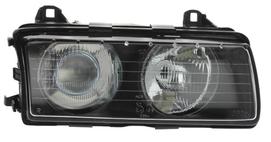 Phare avant droit pour BMW E36 : résout le problème de contrôle technique refusé
