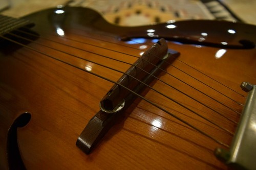 1951 Epiphone Zenith Acoustic Guitar with Hard Case - Picture 12 of 12