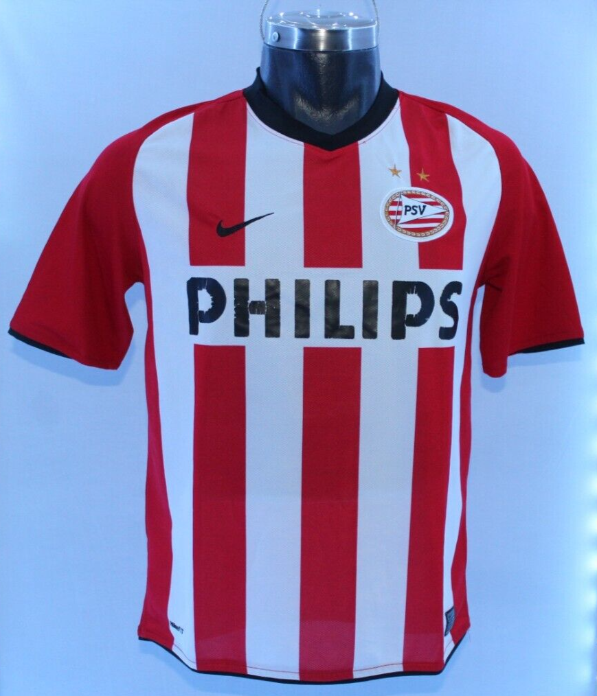 PSV サッカーユニフォーム PSV EINDHOVEN 2008-2009 HOME FOOTBALL SOCCER JERSEY NIKE sz