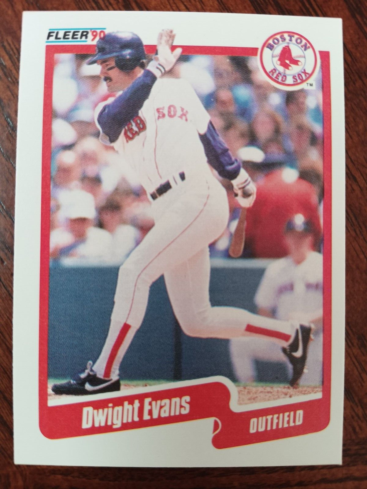 DWIGHT EVANS BOSTON RED SOX 1990 FLEER BASEBALL CARD #274