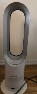 Dyson Hot & Cool Air Multiplier Heater Fan AM05 Bladeless Fan Blue White Copper