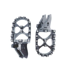 CNC FOOT PEGS HONDA CR125 CR250 CRF150R CRF250R CRF450R CRF250X Graphite