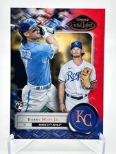 BOBBY WITT JR 2022 TOPPS GOLD LABEL CLASS 3 RED 18/25 ROOKIE #49 JC