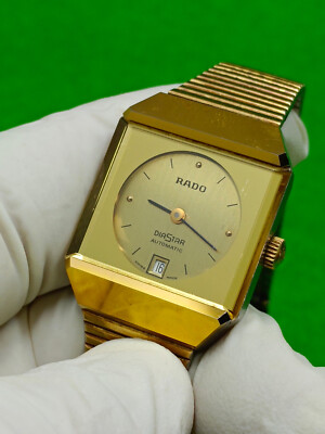 vintage RADO DIASTAR watch Automatic 17 Jewels Date Indicator