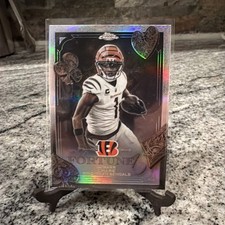 2025 Topps Chrome Football Jamarr Chase Fortune 15 Refractor Bengals