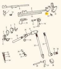 MINI CLASSIC FORCELLA CAMBIO 1/2a VELOCITÀ OEM 22G889
