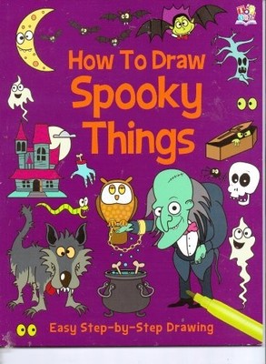 How to Draw Spooky Things (Easy Step-by-Step Drawing)