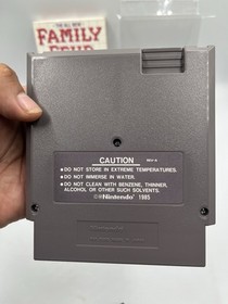 The All New Family Feud NES Game Cart, Sleeve, Box, Manual, Inserts - COMPLETE