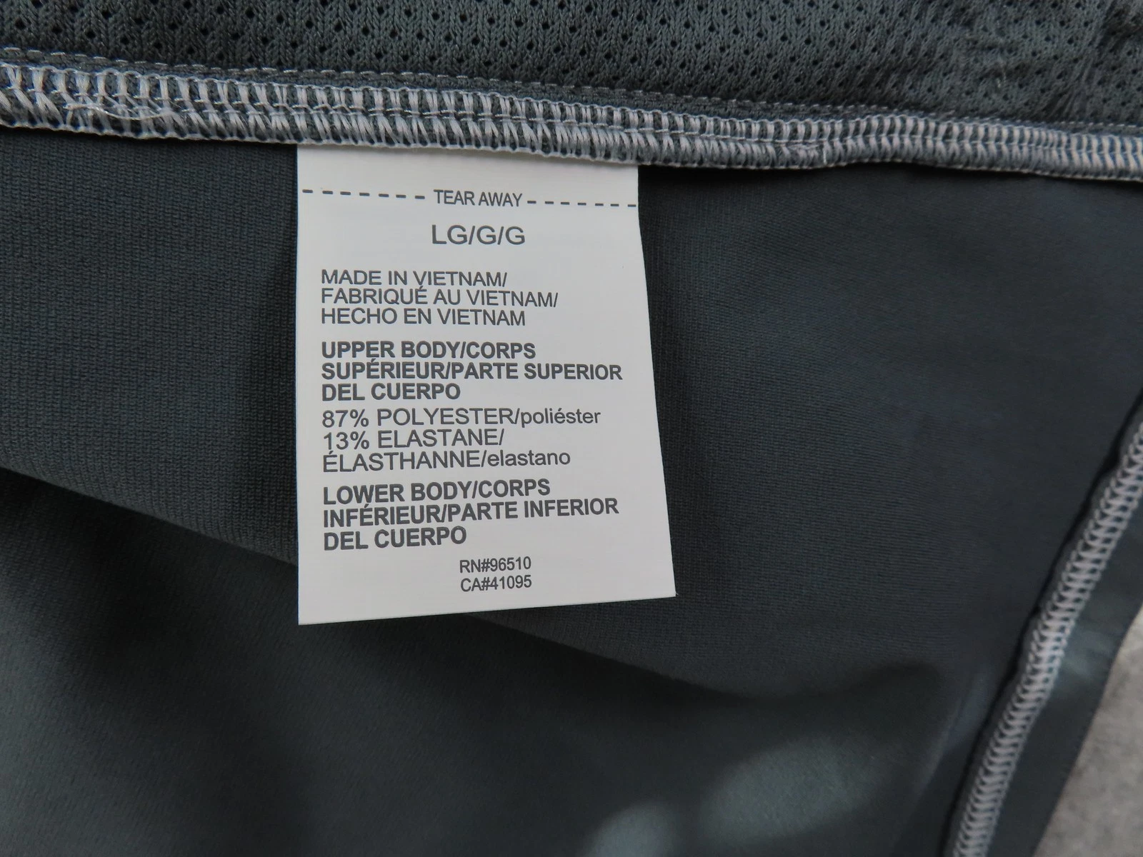 Under Armour Vest Mens Large Gray Softshell Full Zip Collared Outdoor 1327655 - product detail image 10