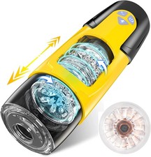 Automatic Male Masturbaters HandsFree Rotating Cup Thrusting Stroker Men Sex Toy