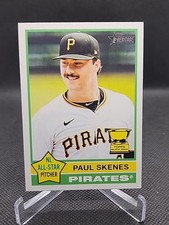 2025 Topps Heritage - Paul Skenes #60