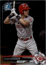 2017 Bowman Chrome Prospects #BCP61 Tyler Stephenson - BB