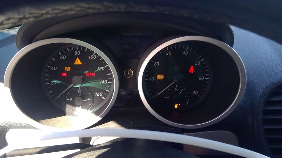 Speedometer 171 Type Cluster SLK350 MPH Fits 05 MERCEDES SLK 5224987 - Изображение 2 из 4