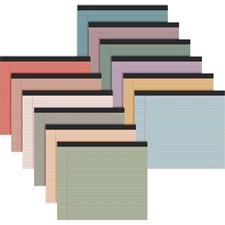 12 Pcs 11" x 9.5" Legal Pads College Ruled Notepad Landscape Notebook Horizon...