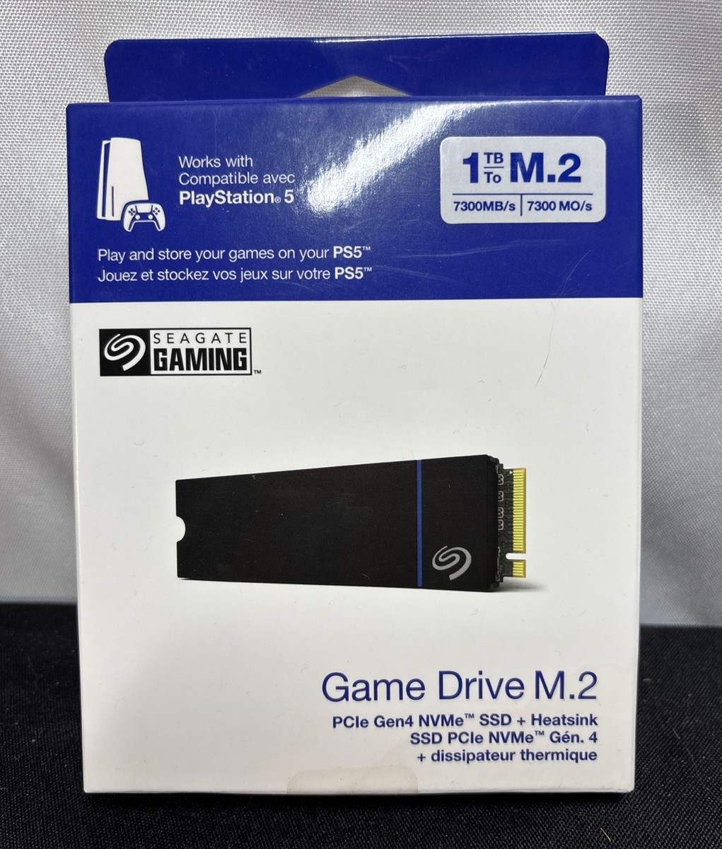 Game Drive Ps5 Ssd M2 Playstation PS5 SEAGATE Game Drive 1TB