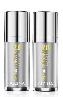 Alcina ALCINA Hyaluron 2.0 Face Gel 2 x 30 ml 02-2 Feuchtigkeits-Gel mit Hyaluro