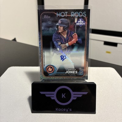 2024 Topps Pro Debut Brock Jones Auto #PD-28 RC /199 Speckle Tampa Bay Rays MLB 