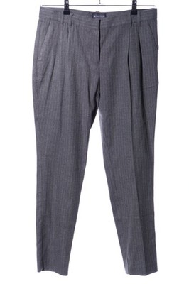 LAURA SCOTT Stoffhose Damen Hose Gr. DE 38 hellgrau Business-Look