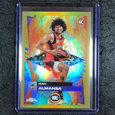 2024-25 Topps Chrome NBL IZAN ALMANSA Rookie Base Gold 31/50 #61
