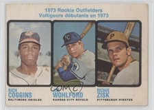 1973 O-Pee-Chee Rookie Stars Rich Coggins Jake Wood Richie Zisk #611 0g6m