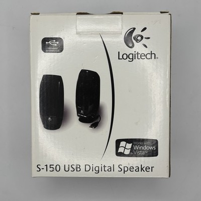 Logitech S150 Digital USB Stereo Computer Speakers NEW OPEN BOX.  Nice Condition