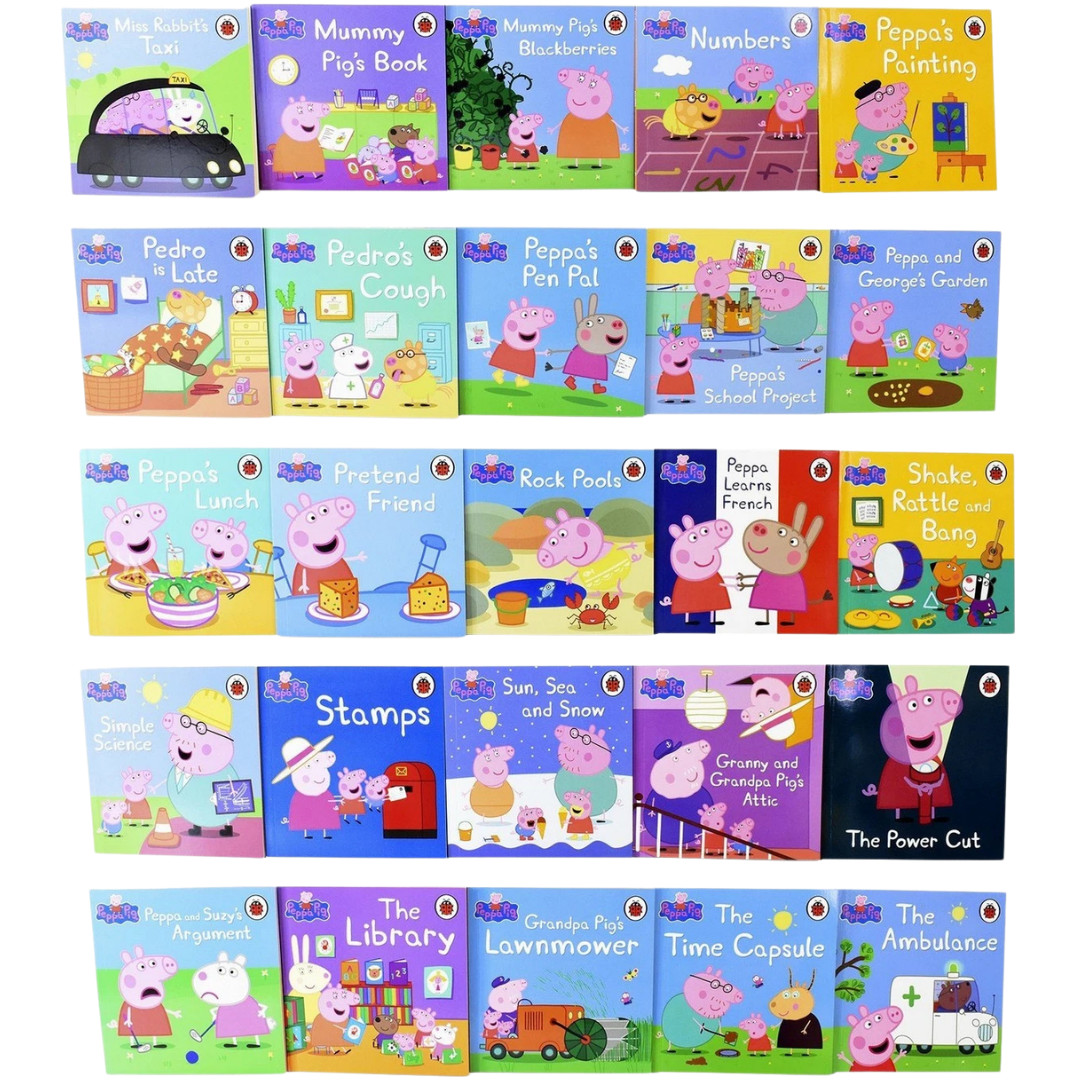 The Incredible Peppa Pig Collection - 50 Story Books Yellow Box Set by Ladybird — image 8