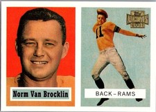 2001 Topps Archives -  Norm Van Brocklin #114