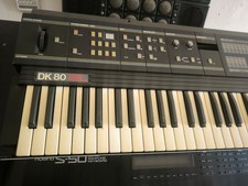 SIEL DK-80 analog synthesizer keyboard NON FUNZIONANTE 