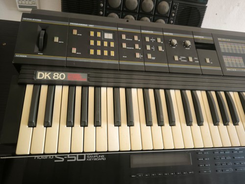 SIEL DK-80 Analog Synthesizer Keyboard NOT WORKING 