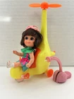 Liddle Kiddles Harriet Helididdle Helicopter, Goggles Pusher Skediddle Mattel