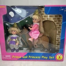 Kid Connection Princess And Prince Play Set With Pony Doll Set 