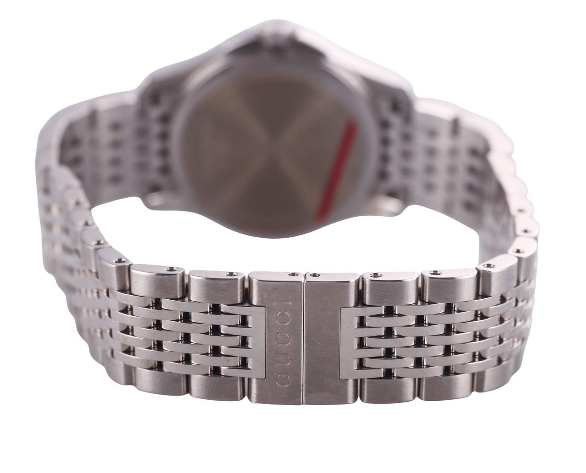 稀少 GUCCI(グッチ)G-Timeless Yellow Dial Quartz Unisex Watch Gucci G-Timeless Slim Yellow Gold PVD Stainless Steel