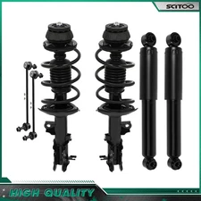 For 2012-2017 Hyundai Accent Front Struts & Coil Spring Rear Shocks Sway Bars