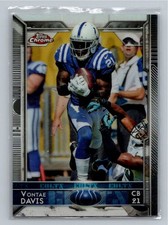 2015 Topps Chrome Refractor Vontae Davis 66