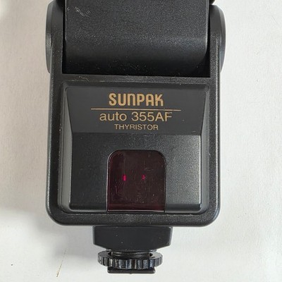Vintage Sunpak Auto 355AF Thyristor Flash