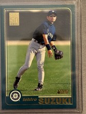 2001 Topps - Seattle Mariners Hall of Famer Ichiro Suzuki Rookie Card #726