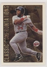 1996 Topps Classic Confrontations Kirby Puckett #CC4 HOF uk2