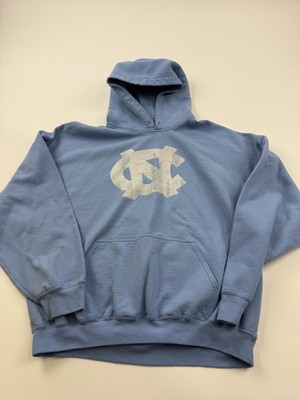 North Carolina Tar Heels Sweatshirt Mens 2XL Blue Basketball Distant Replays