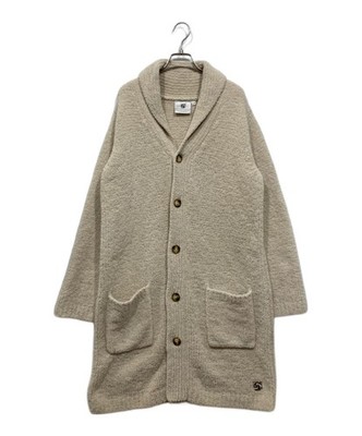 kashwere Gown long cardigan Size: S/M Men Ivory