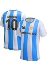 Lionel Messi #10 Large World Cup National Team Shirt Jersey Argentina