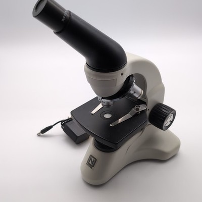 National Electric Light Binocular Microscope