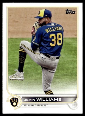 2022 Topps Devin Williams Milwaukee Brewers #26
